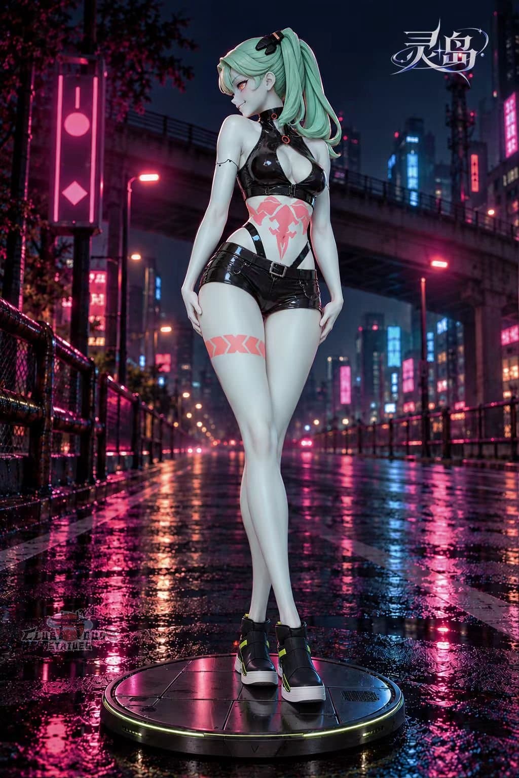 Cyberpunk LingDao Studio Cyberpunk Rebecca 3