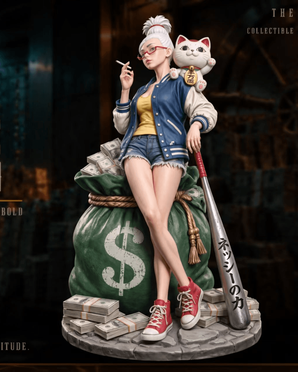 Dandadan Mikasa Studio Seiko Ayase Lucky Cat 1