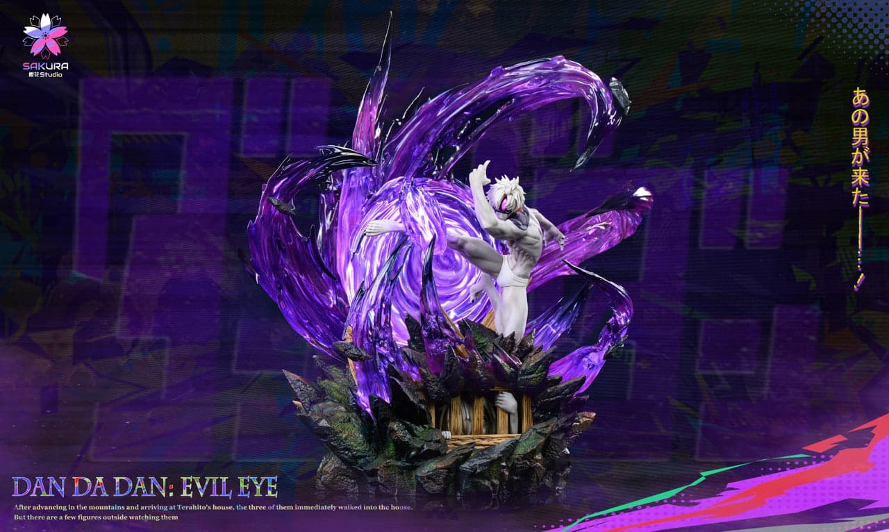 Dandadan Sakura Studio Jiji Evil Eye