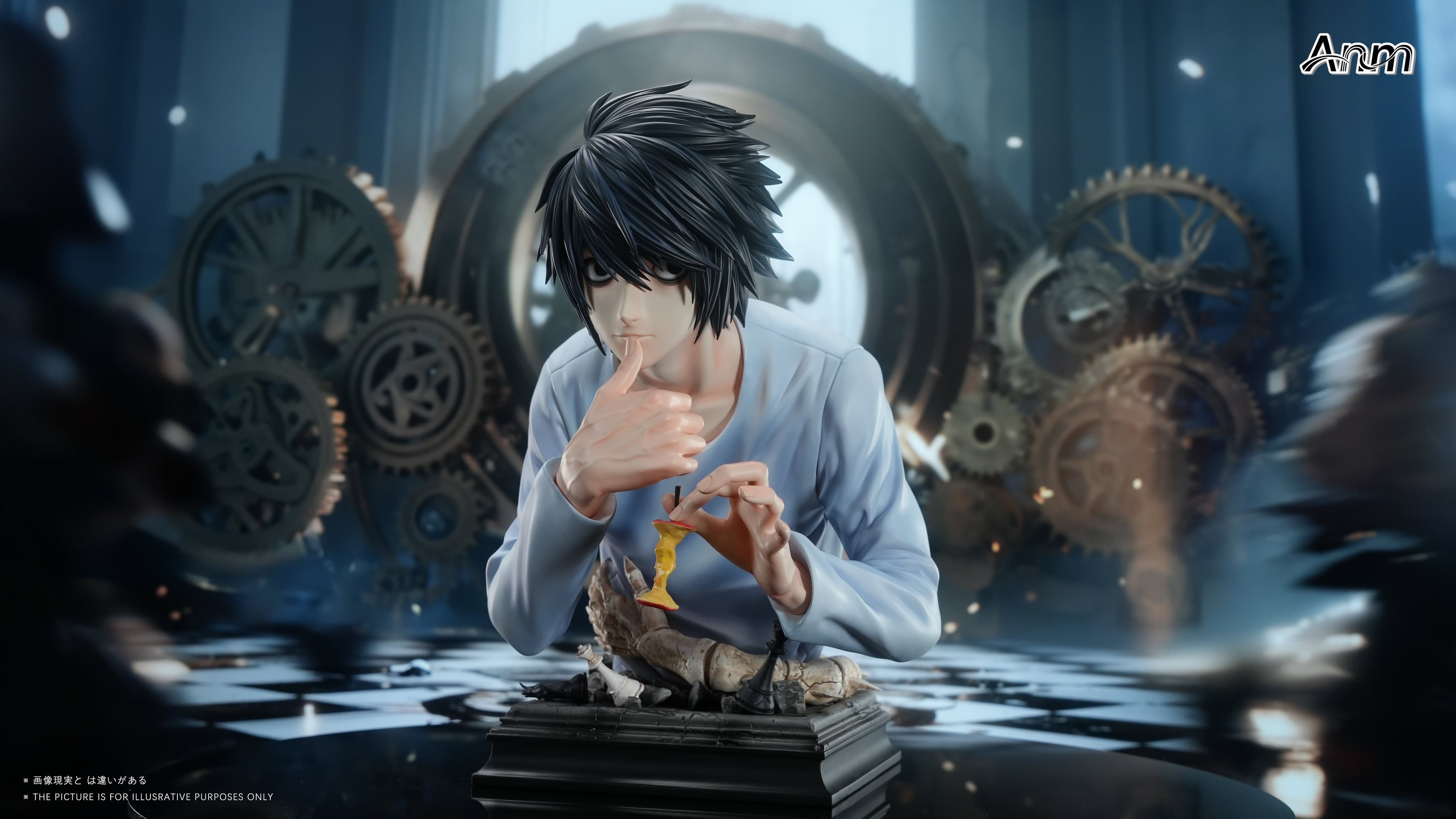 Death Note Anm Studio L lawliet bust 1
