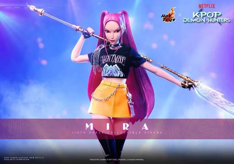 Demon Hunters Hot Toys KPop Rumi Mira Zoey 3