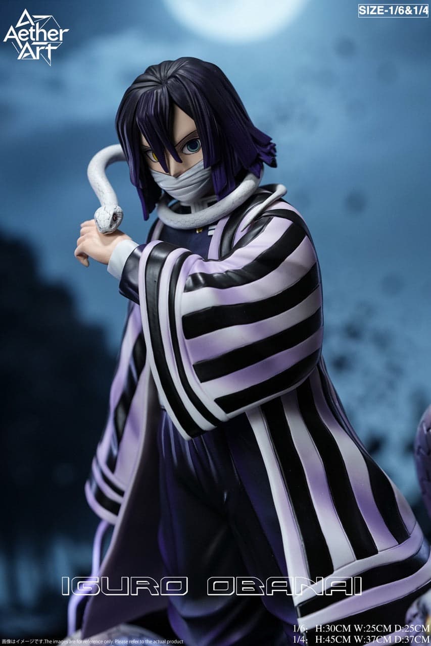 Demon Slayer Aether Art Studio Obanai Iguro 2