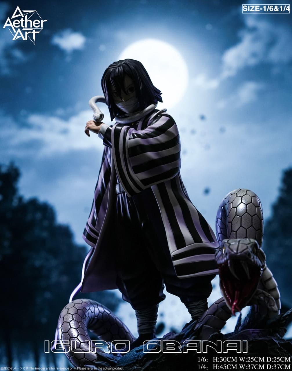 Demon Slayer Aether Art Studio Obanai Iguro 3