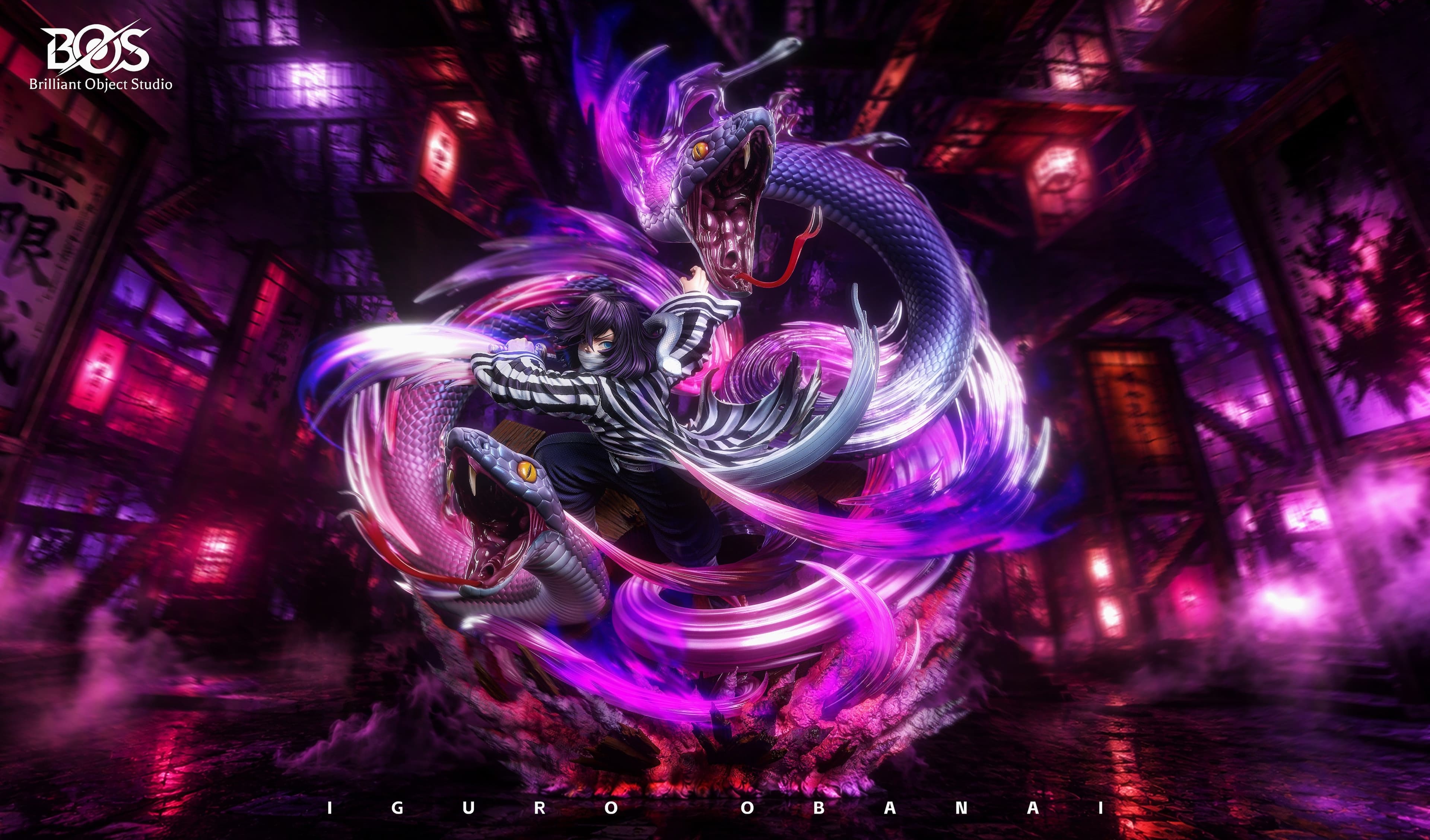 Demon Slayer Brilliant Object Studio Obanai Iguro 1