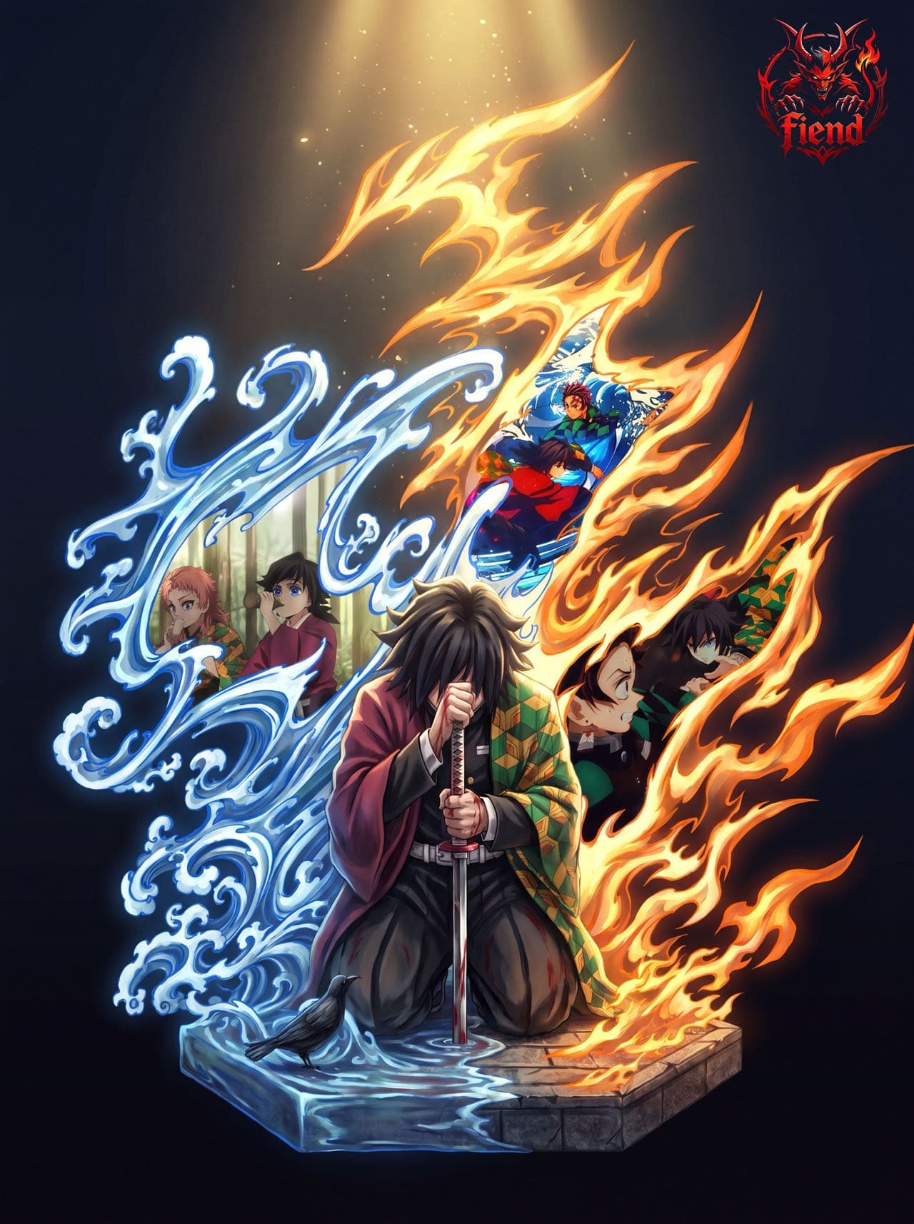 Demon Slayer Fiend Studio Giyu Tomioka 1