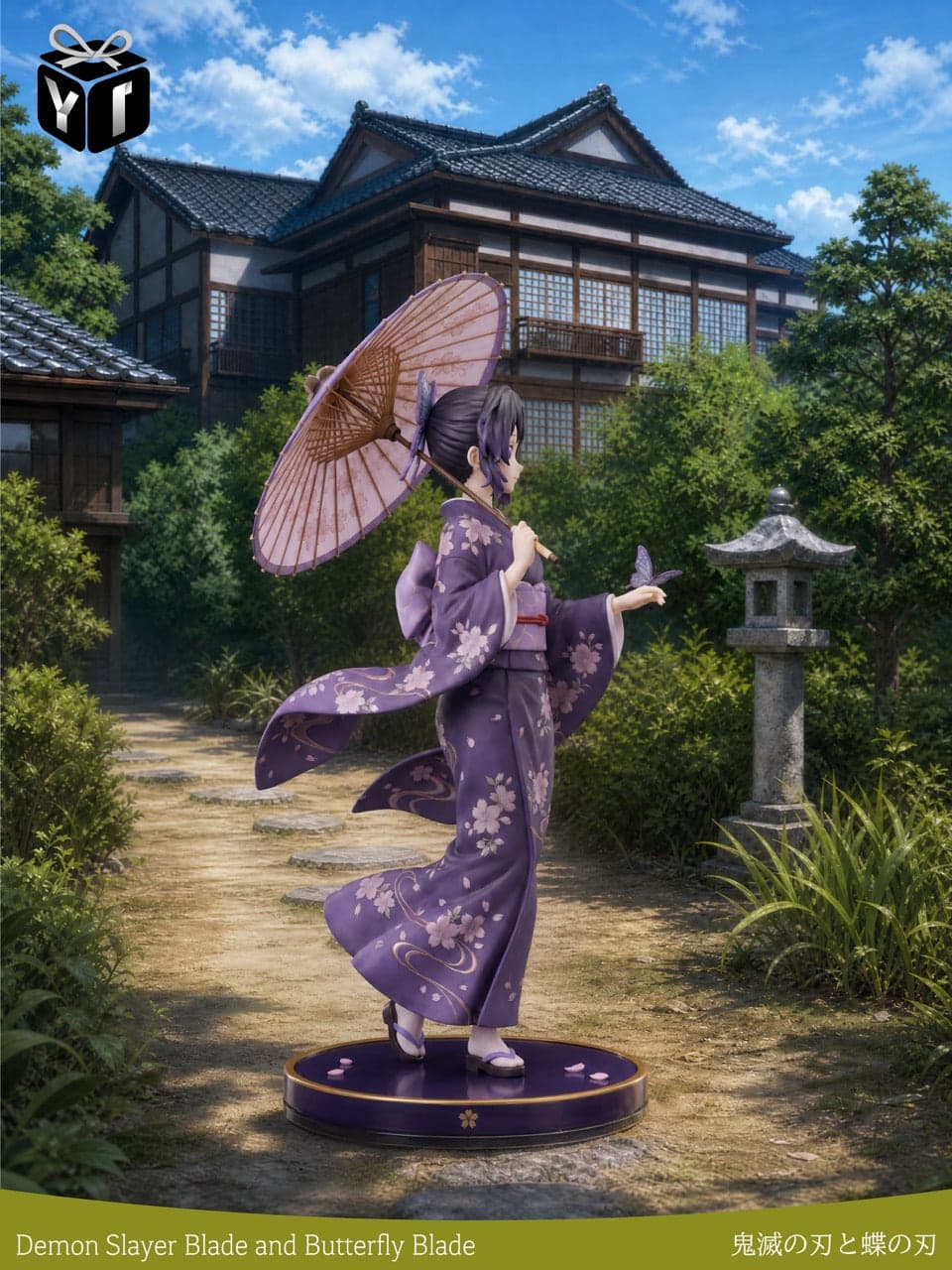 Demon Slayer Yi Studio Shinobu Kocho Kimono 2