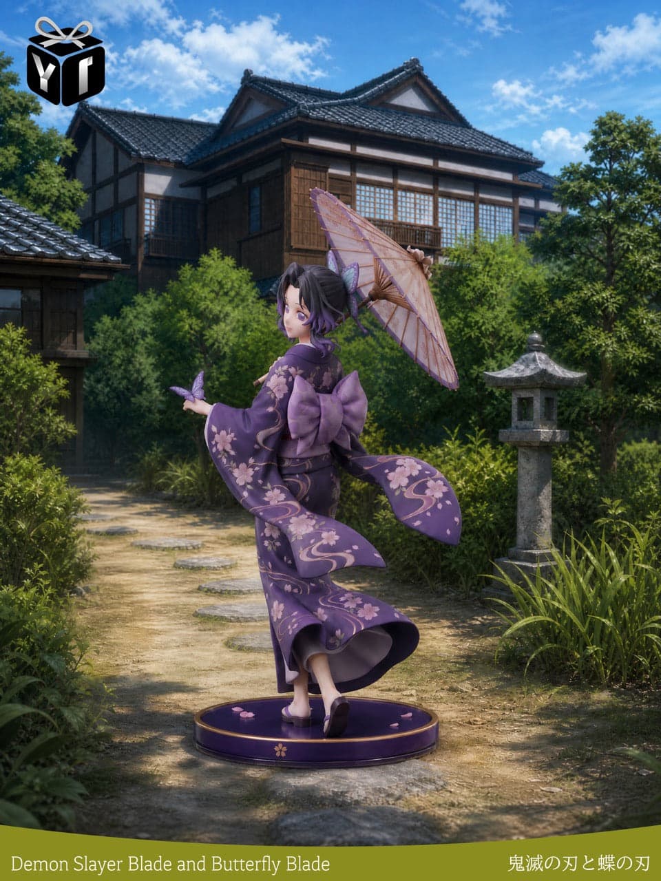 Demon Slayer Yi Studio Shinobu Kocho Kimono 4