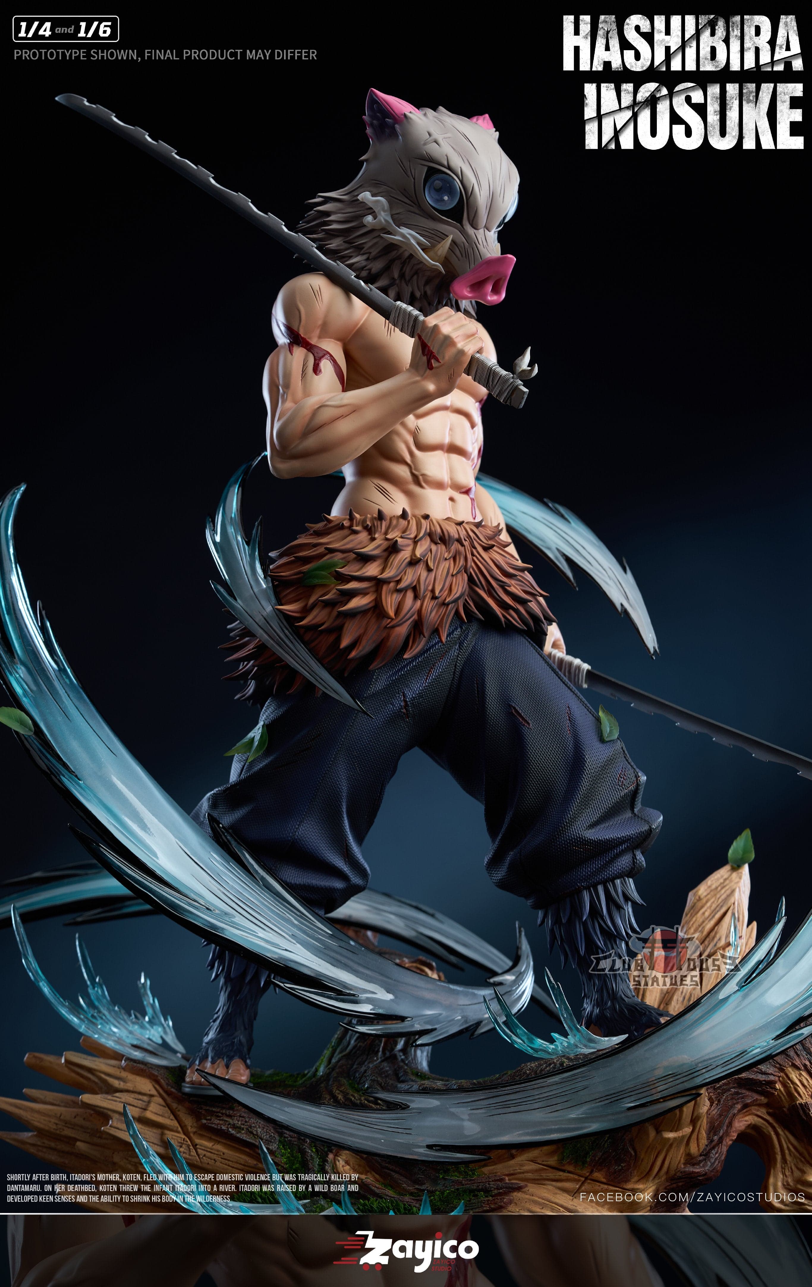 Demon Slayer Zayico Studio Inosuke Hashibira 4