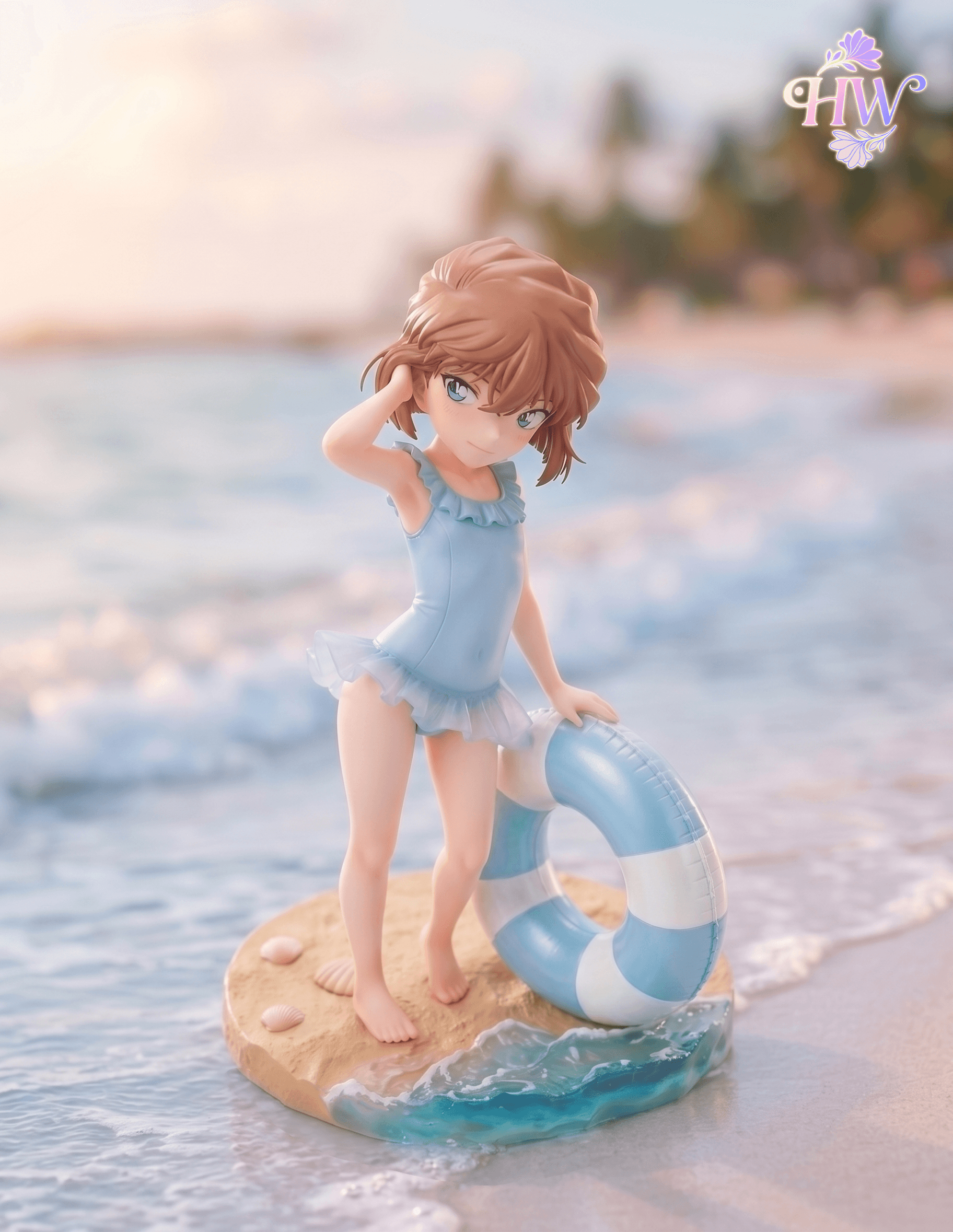 Detective Conan Hua Wu Studio Ai Haibara Swimsuit 2