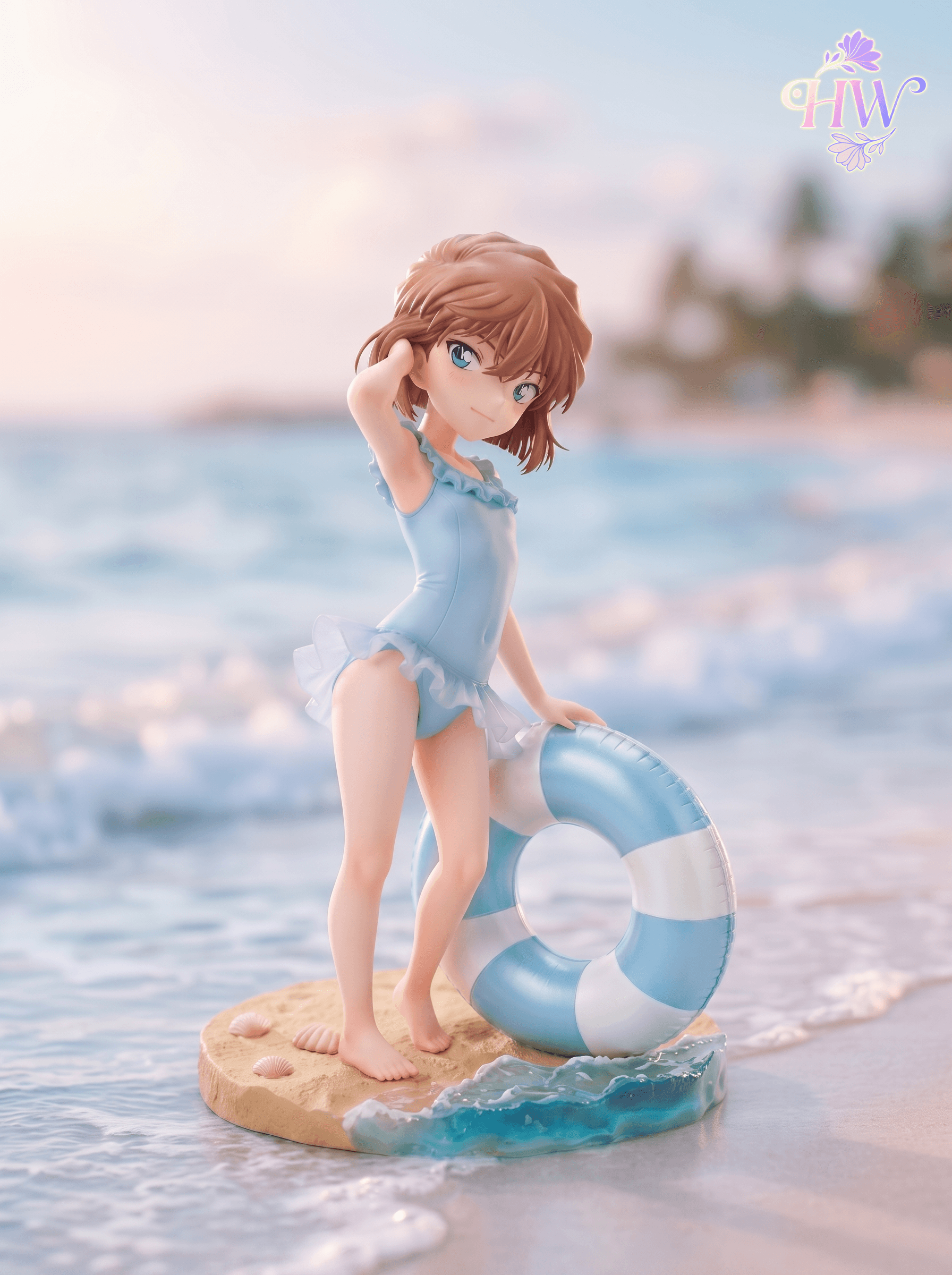 Detective Conan Hua Wu Studio Ai Haibara Swimsuit 3