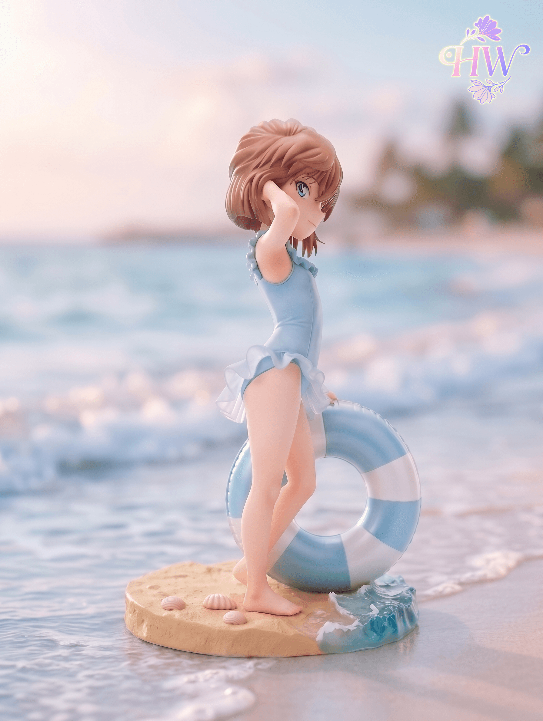 Detective Conan Hua Wu Studio Ai Haibara Swimsuit 4