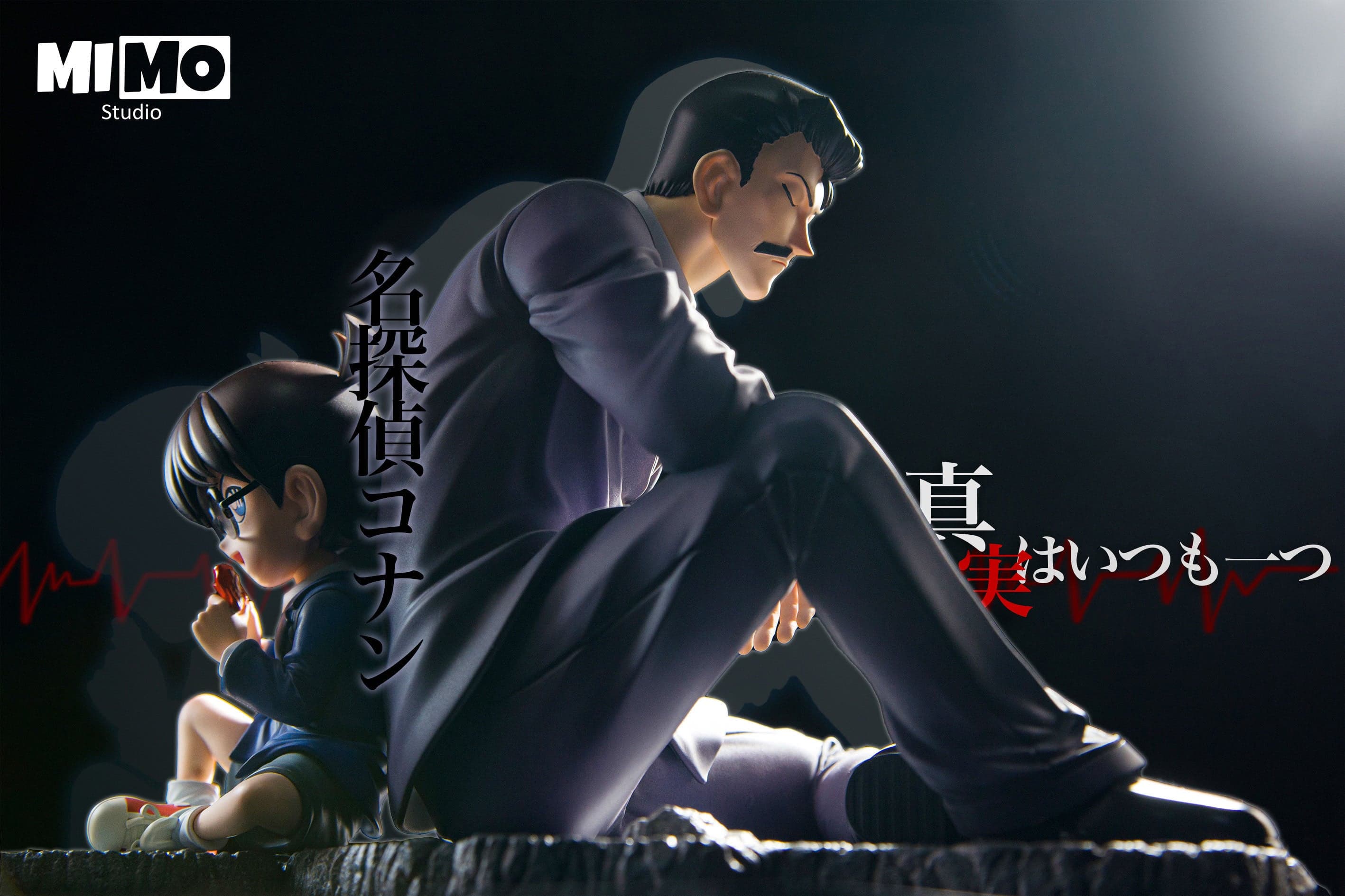 Detective Conan Mimo Studio Conan x Mouri Kogorou 2