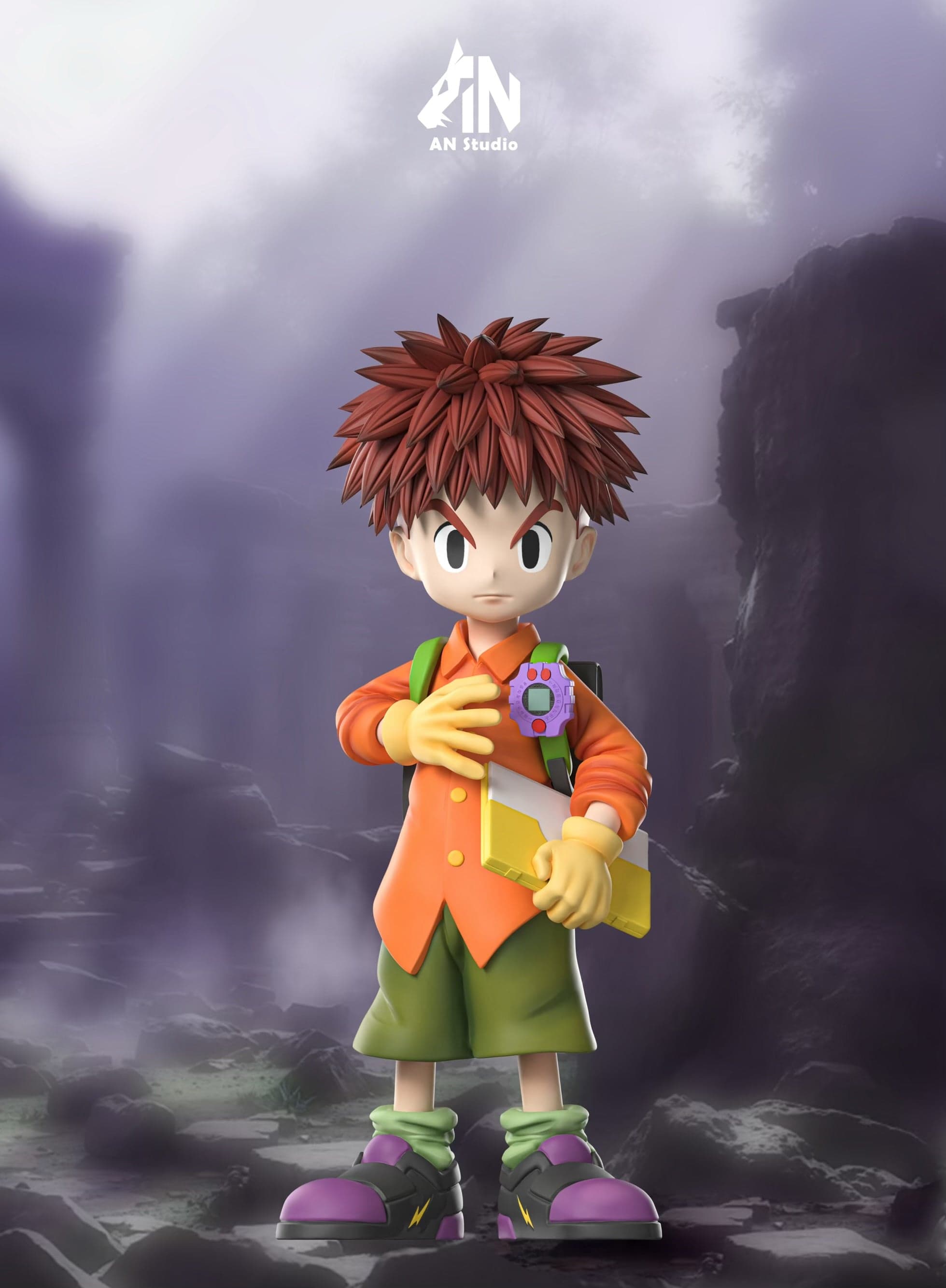 Digimon AN Studio Izumi Koshiro x Tachikawa Mimi 2