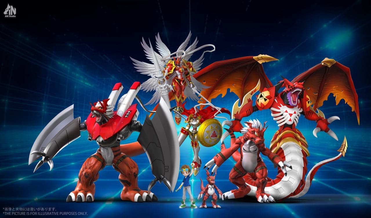 Digimon An Studio WarGrowlmon 5