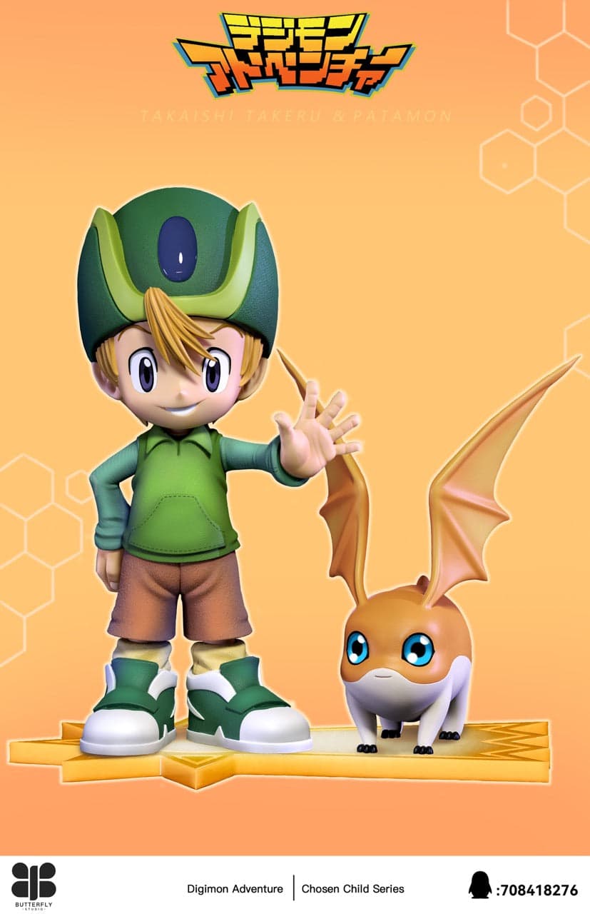 Digimon Butterfly Studio Takaishi Takeru x Patamon 2