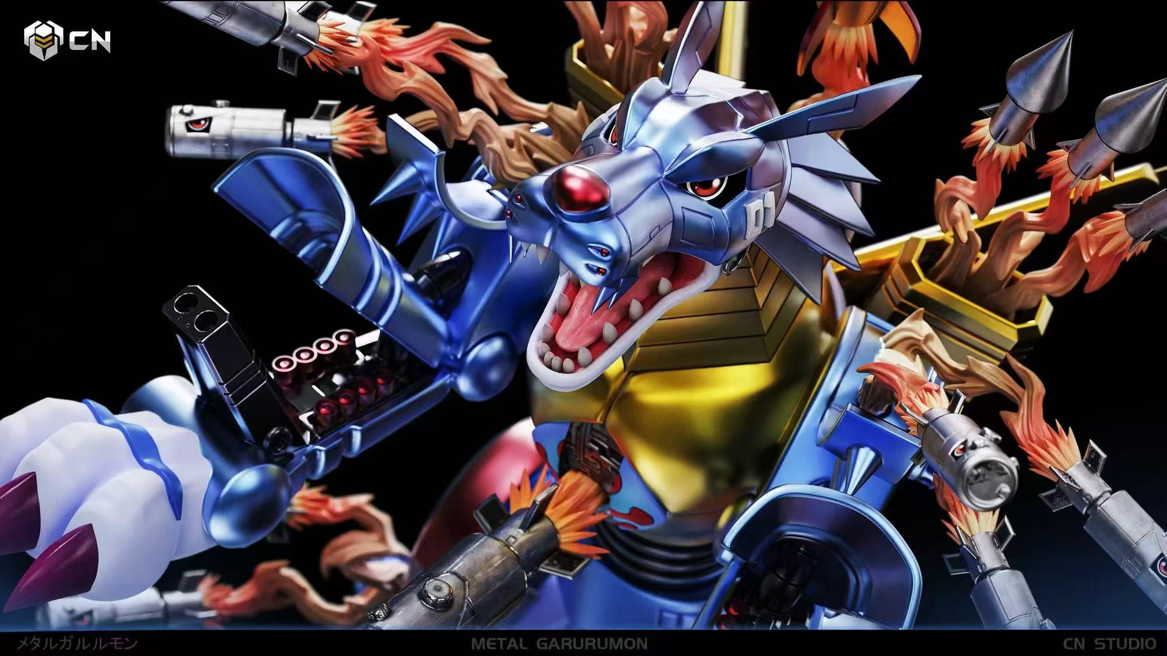 Digimon CN Studio Metalgarurumon 3