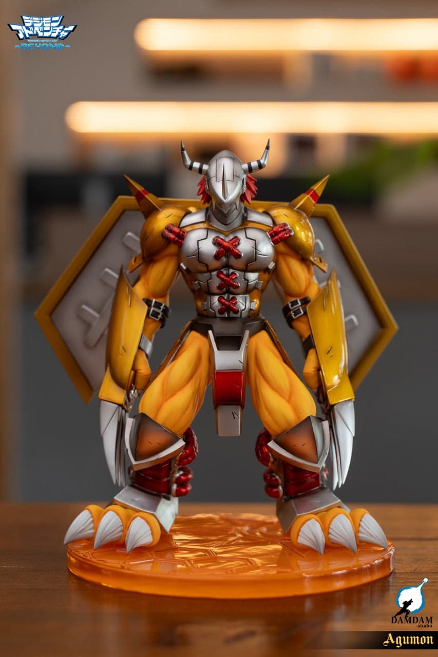 Digimon DAMDAM Studio Agumon Wargreymon 2