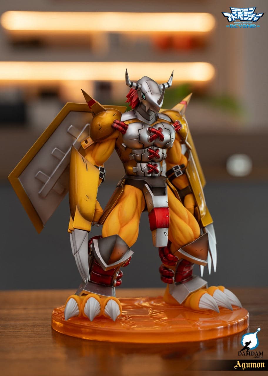 Digimon DAMDAM Studio Agumon Wargreymon 3