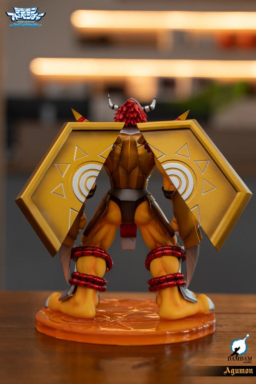 Digimon DAMDAM Studio Agumon Wargreymon 4