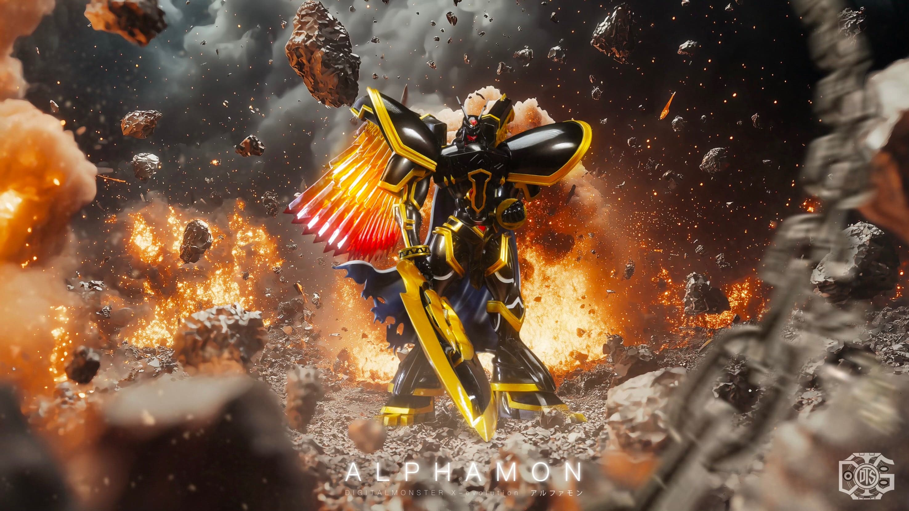 Digimon DIGITAL TOY Studio Royal Knights Alphamon 1