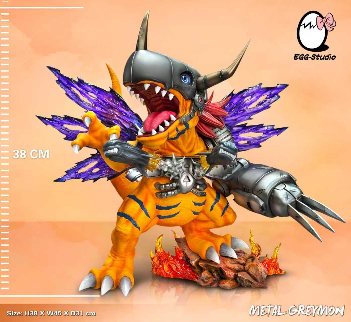Digimon EGG Studio MetalGreymon 3