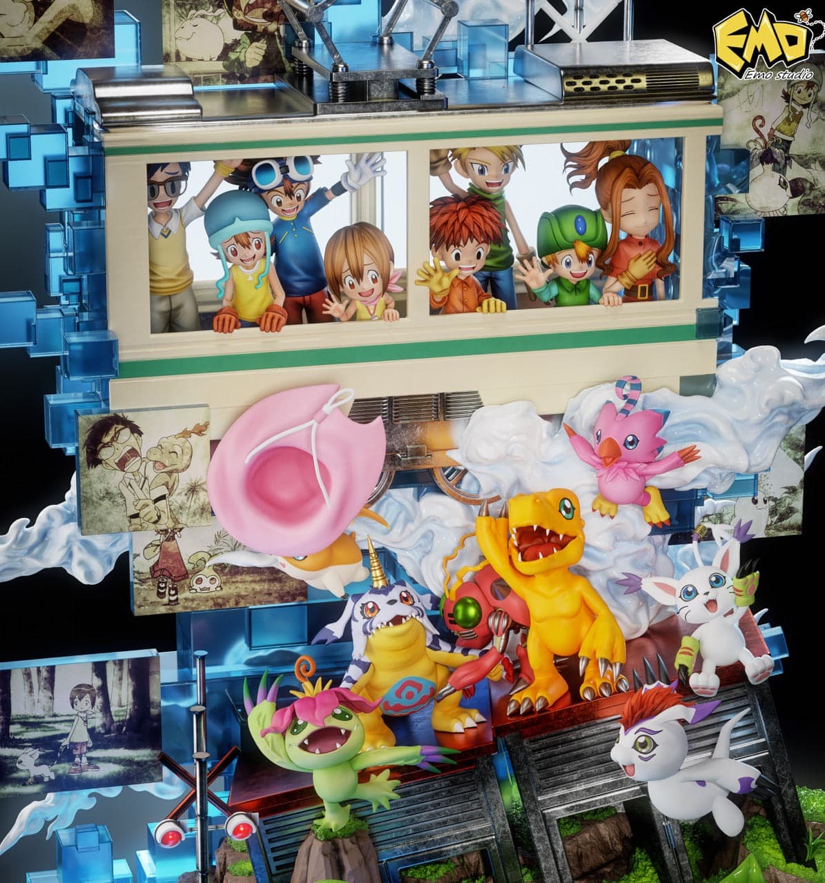 Digimon EMO Studio The First Generation of Digimon 4