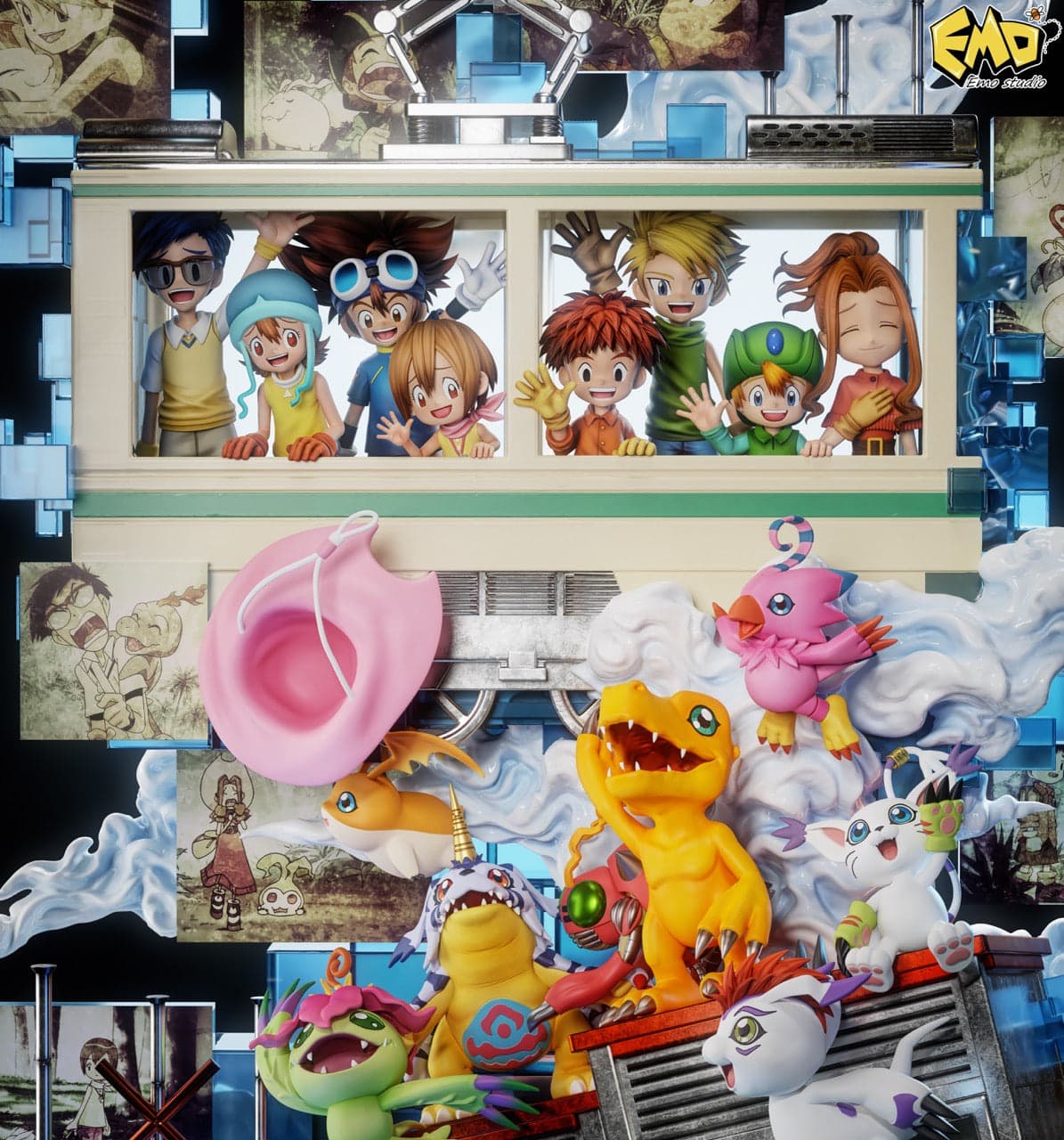 Digimon EMO Studio The First Generation of Digimon 5