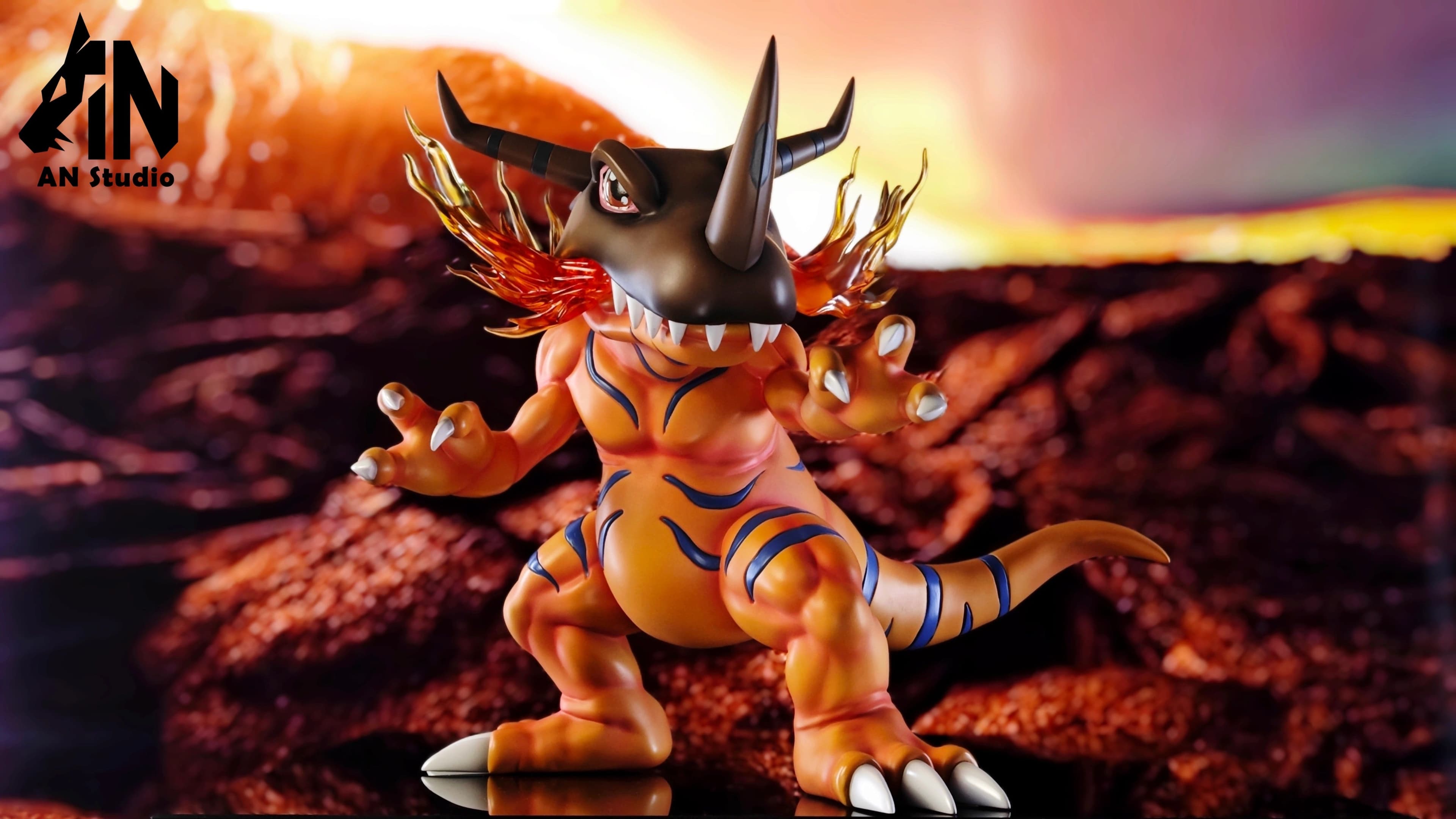 Digimon An Studio Greymon