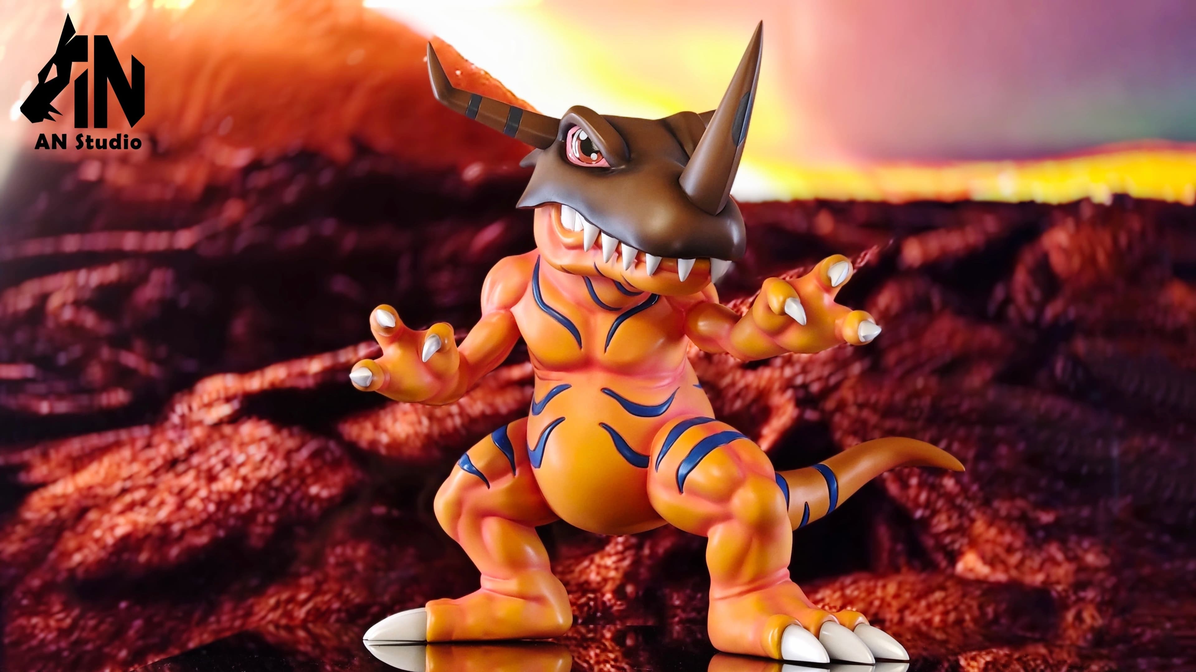 Digimon An Studio Greymon 2