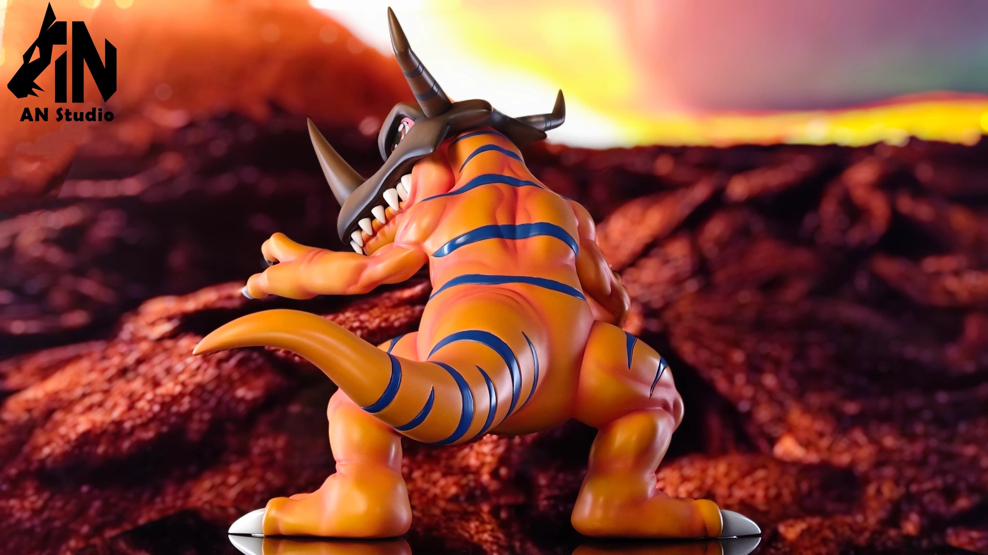 Digimon An Studio Greymon 3
