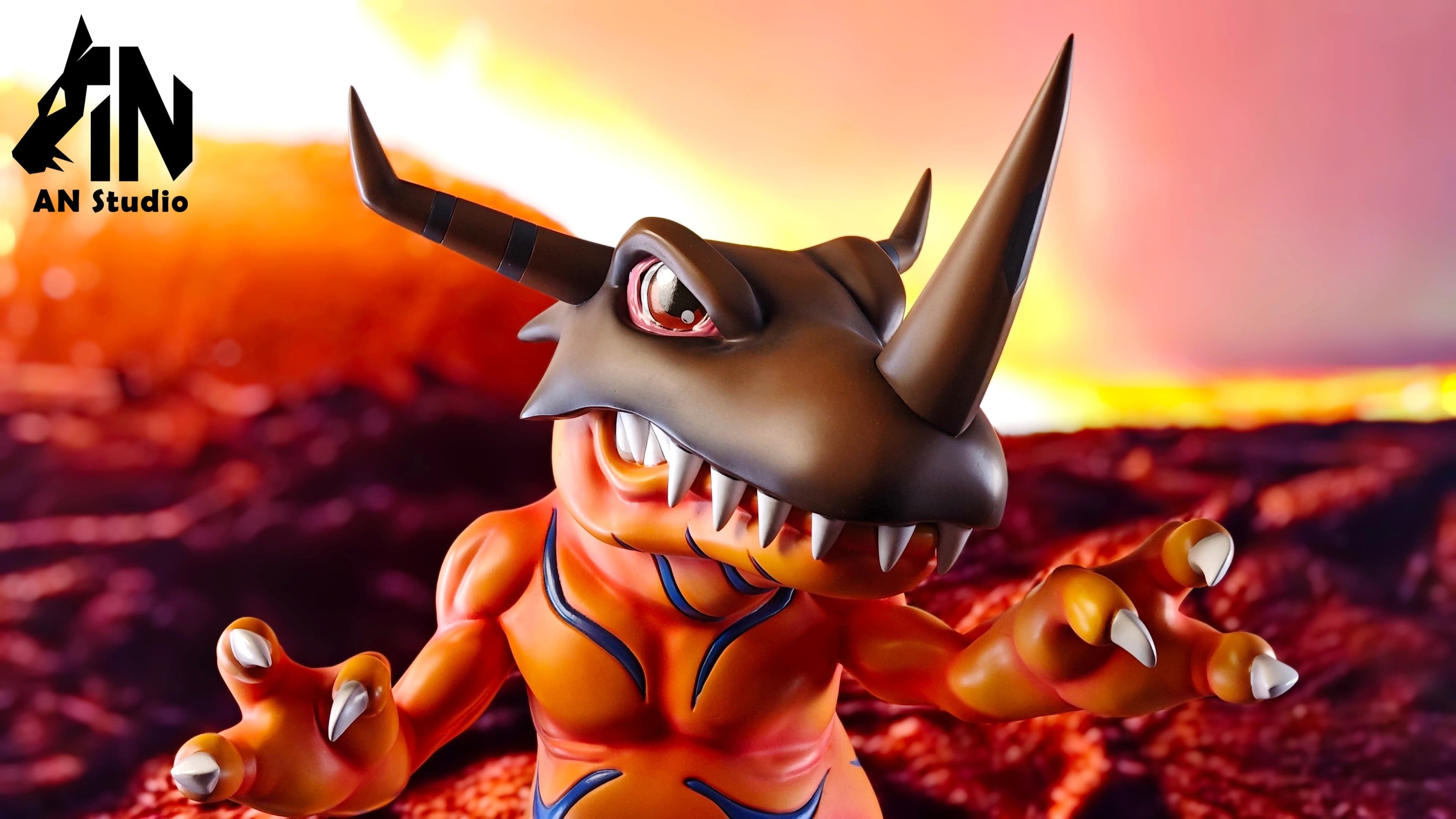 Digimon An Studio Greymon 5