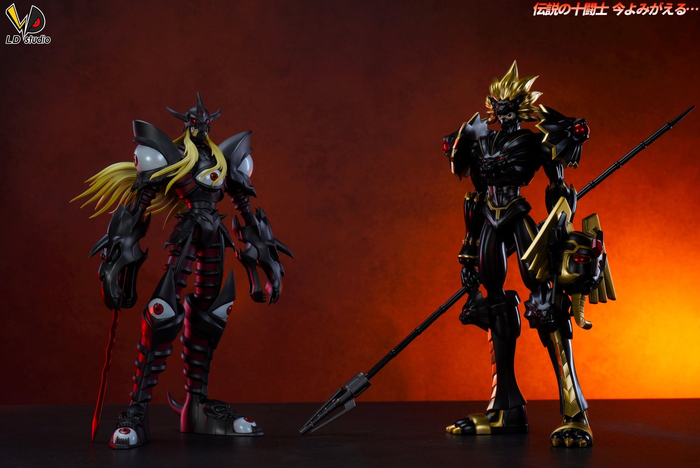 Digimon LD Studio Louwemon x Duskmon 2