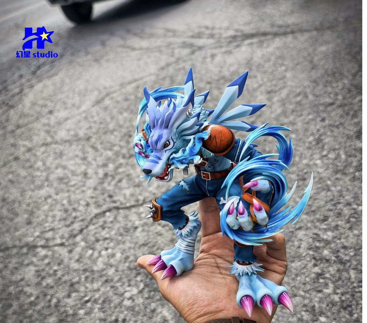 Digimon Phantom Star Studio Garurumon