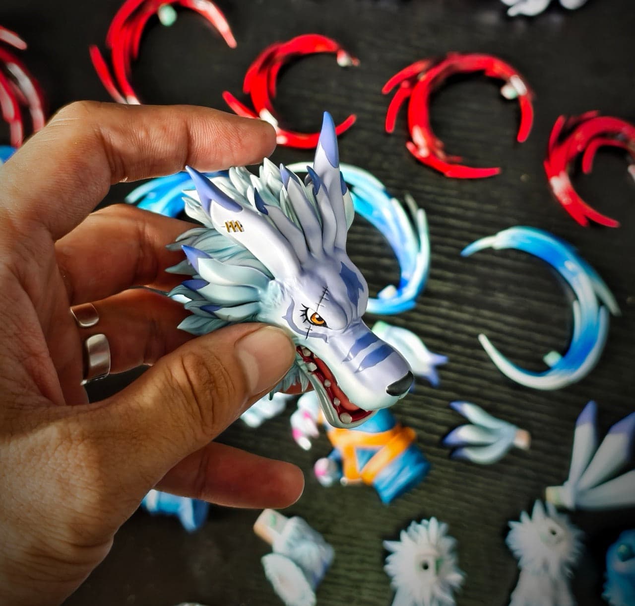 Digimon Phantom Star Studio Garurumon 4