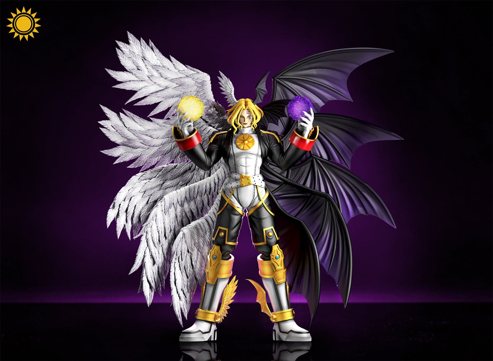 Digimon Sun Toys Studio Lucemon Falldown Mode 2