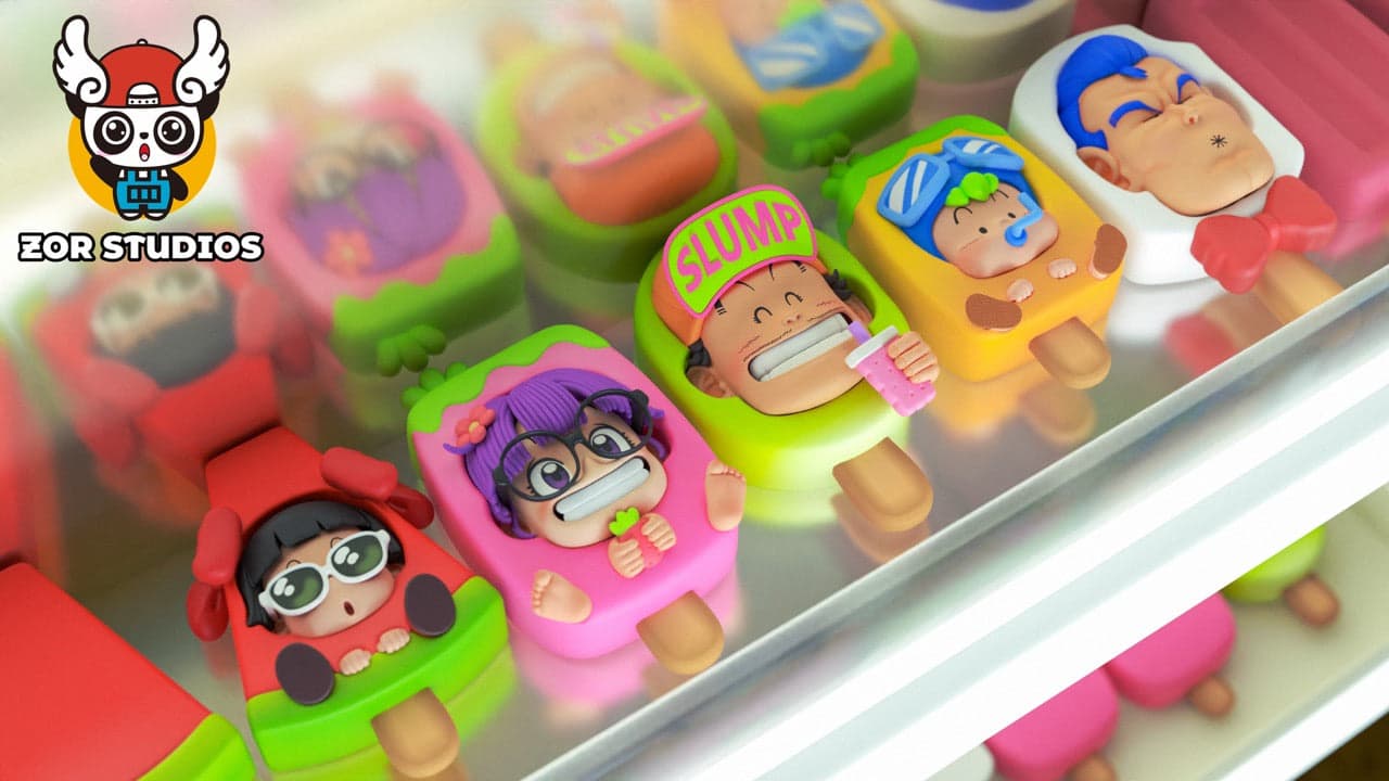 Dr Slump ZOR Studio Arale Ice Cream 4