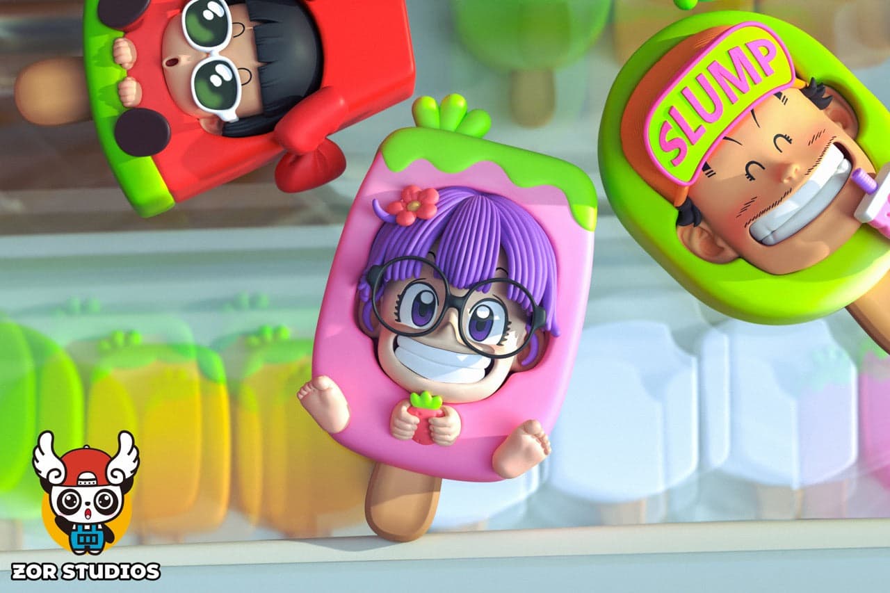 Dr Slump ZOR Studio Arale Ice Cream 5