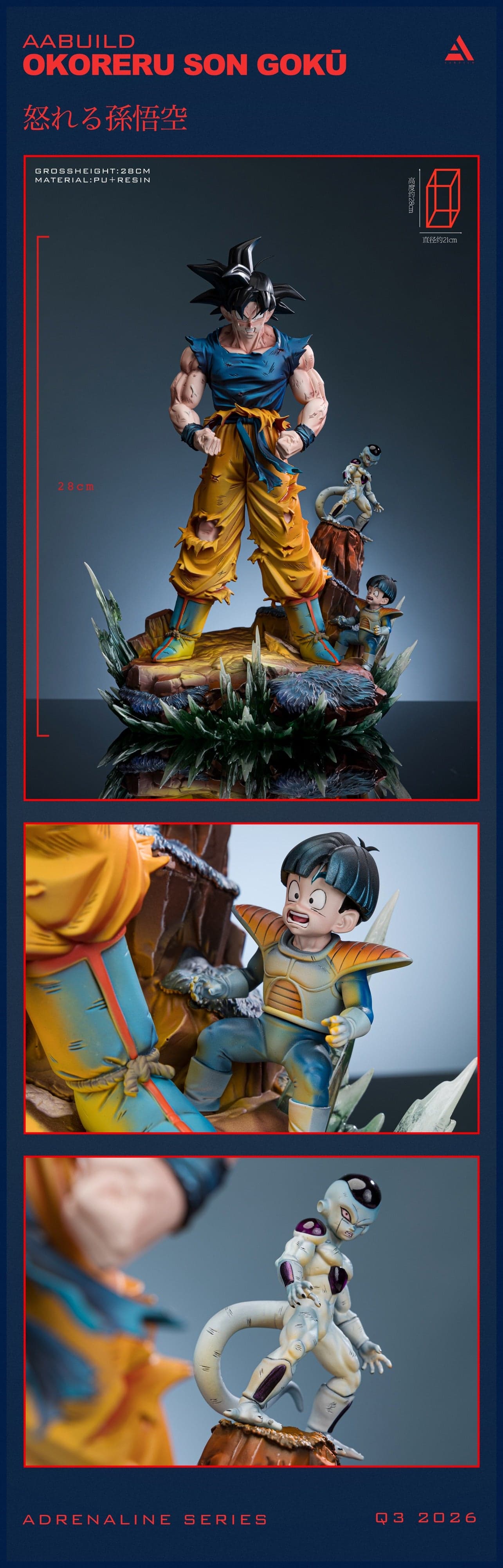Dragon Ball AAbuild Studio Okoreru Son Goku 3