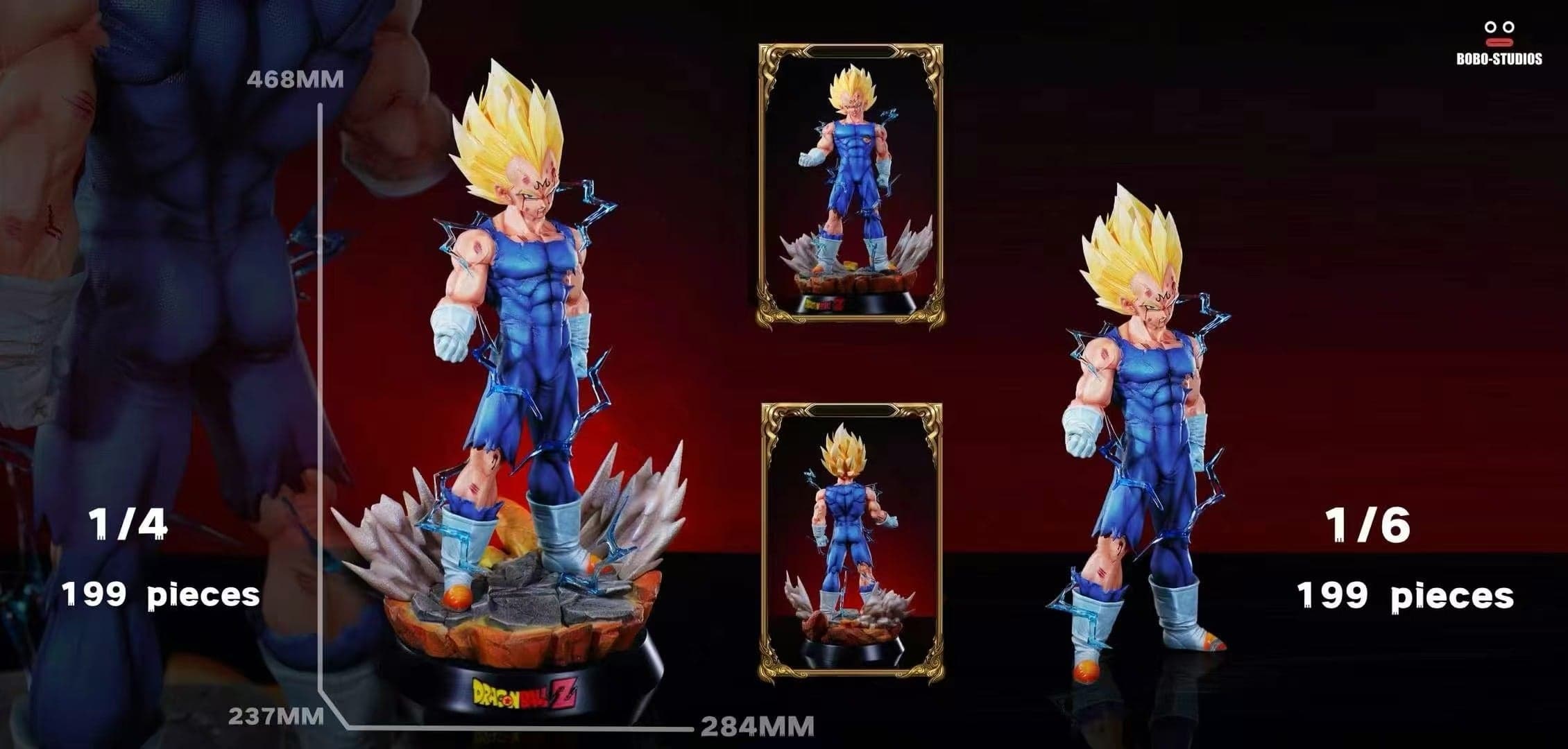 Dragon Ball BOBO Studio Majin Vegeta 4
