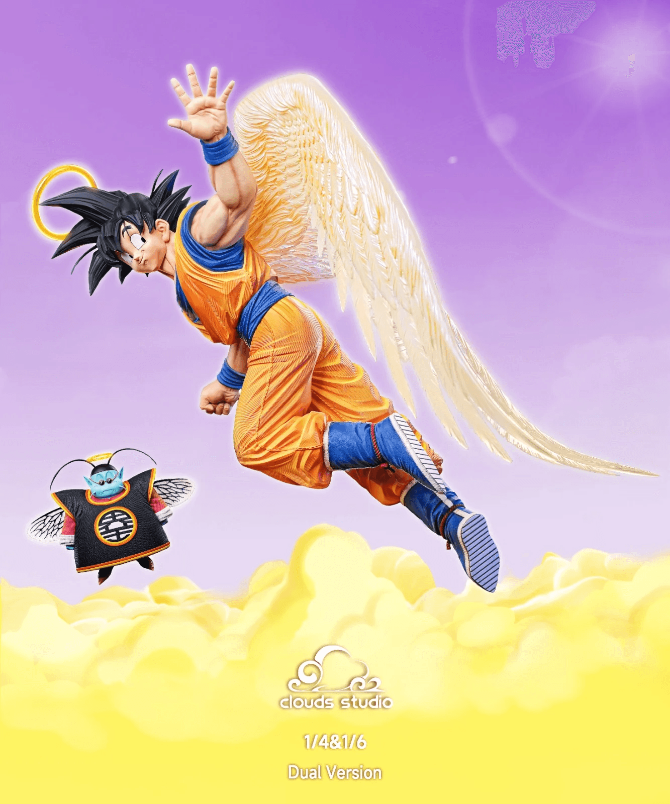 Dragon Ball Clouds Studio Goodbye Goku With Wings 1