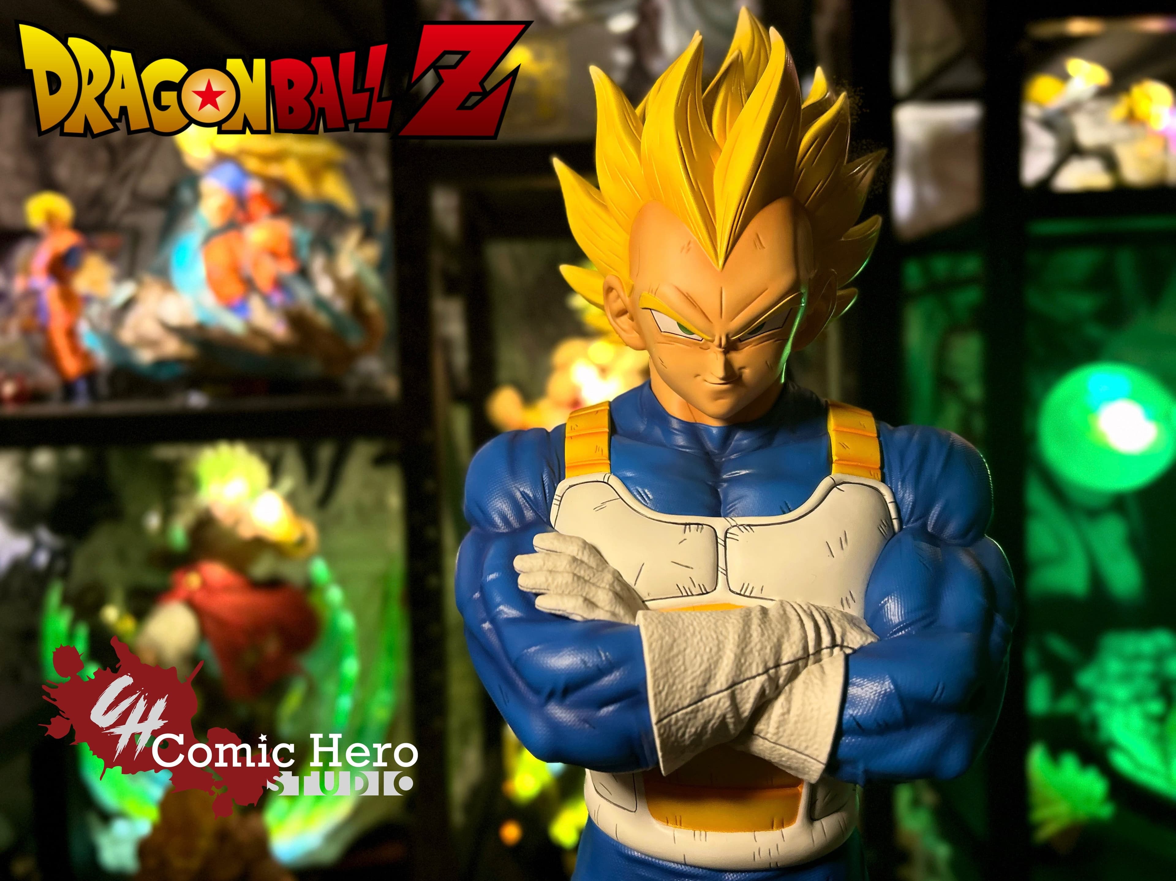 Dragon Ball Comic Hero Studio Armor Vegeta SSJ 2
