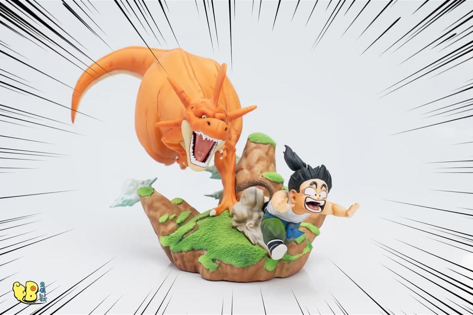 Dragon Ball DB Studio Dinosaur Run After Son Gohan 2