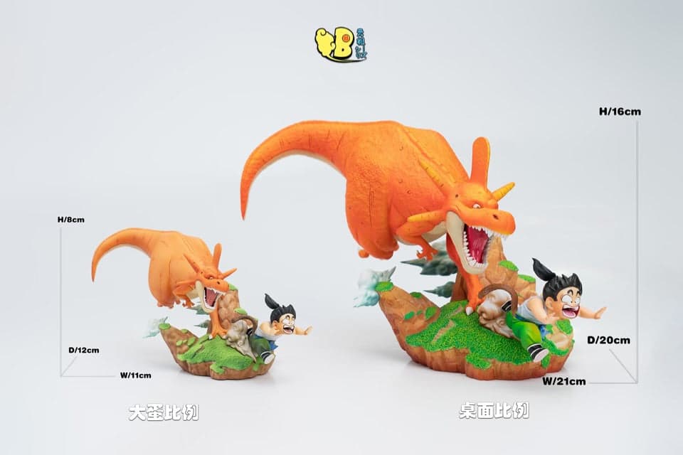 Dragon Ball DB Studio Dinosaur Run After Son Gohan 4