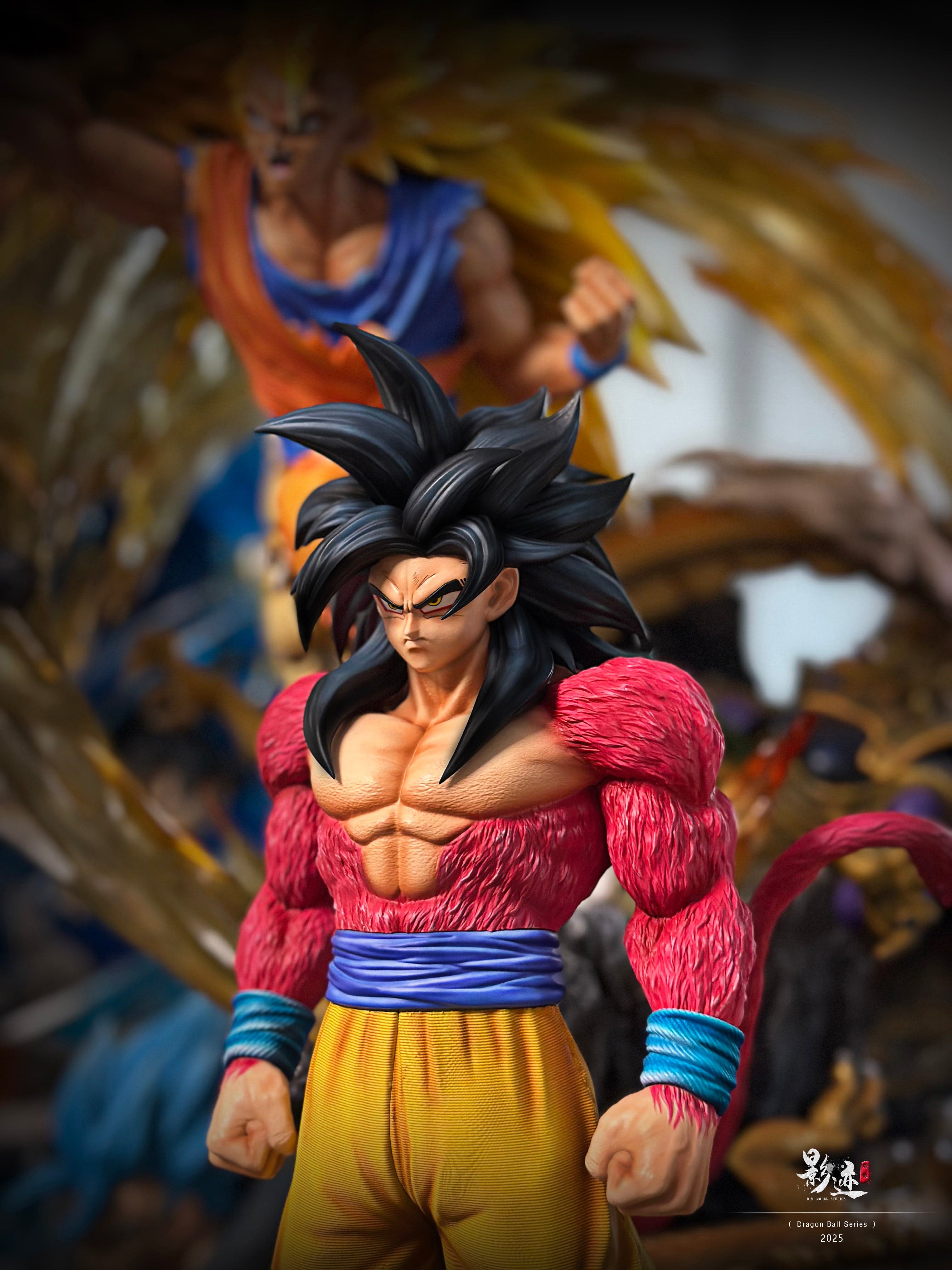 Dragon Ball Dim Model Studio SS4 Goku 4