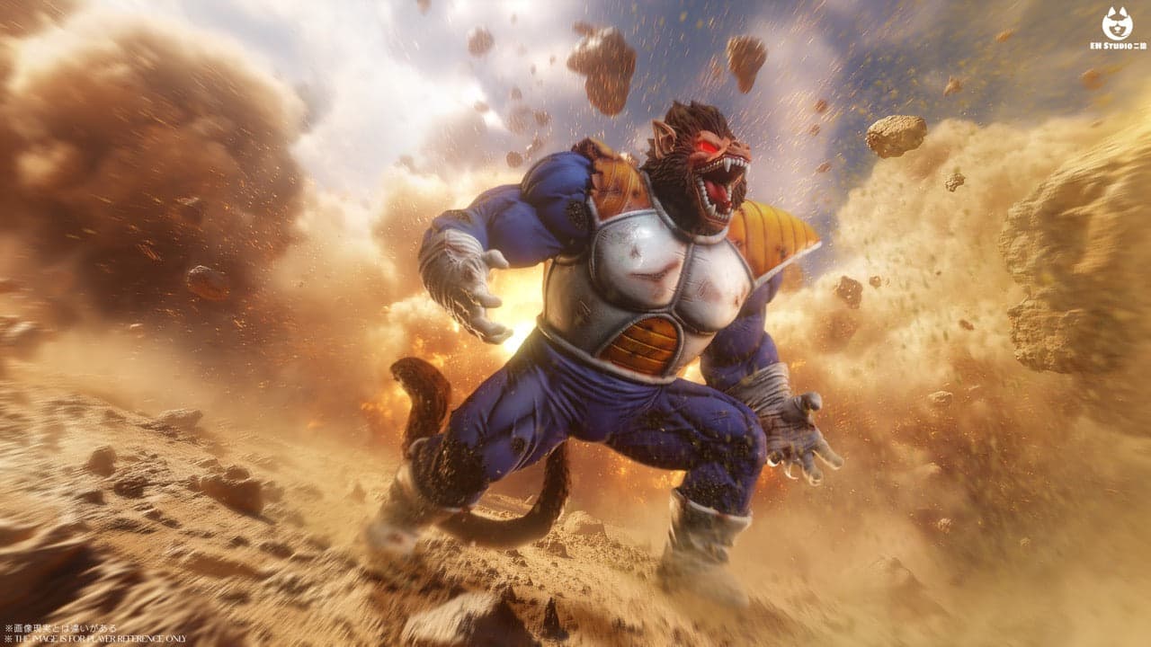 Dragon Ball EH Studio Great Monkey Vegeta Oozaru 1