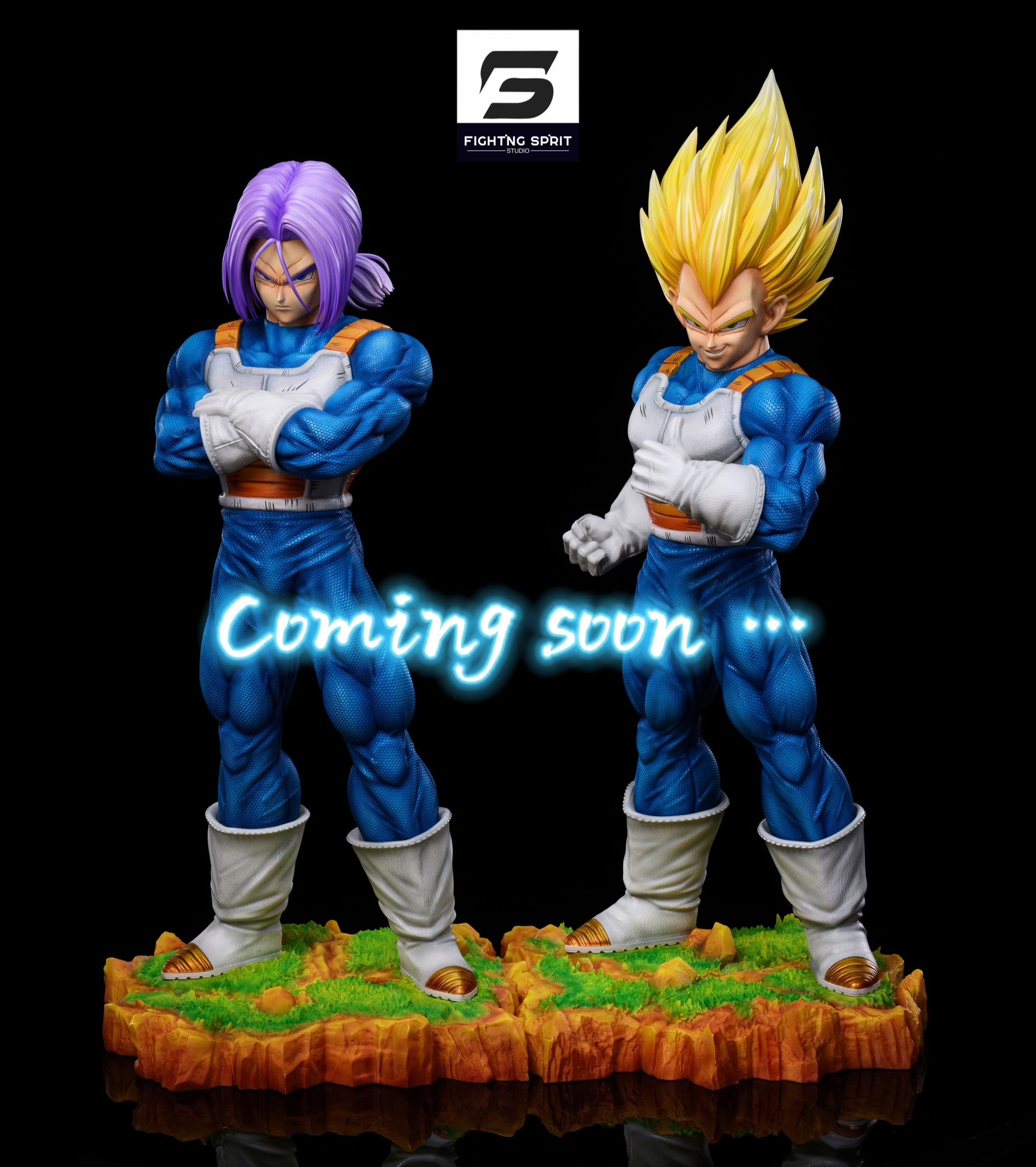 Dragon Ball Fighting Sprit Studio Trunks x Vegeta 2