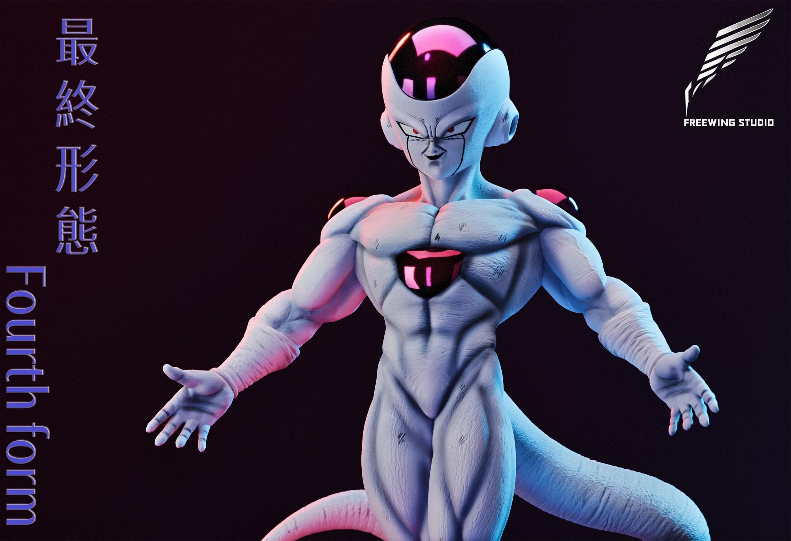 Dragon Ball Freewing Studio Fourth form Frieza 4