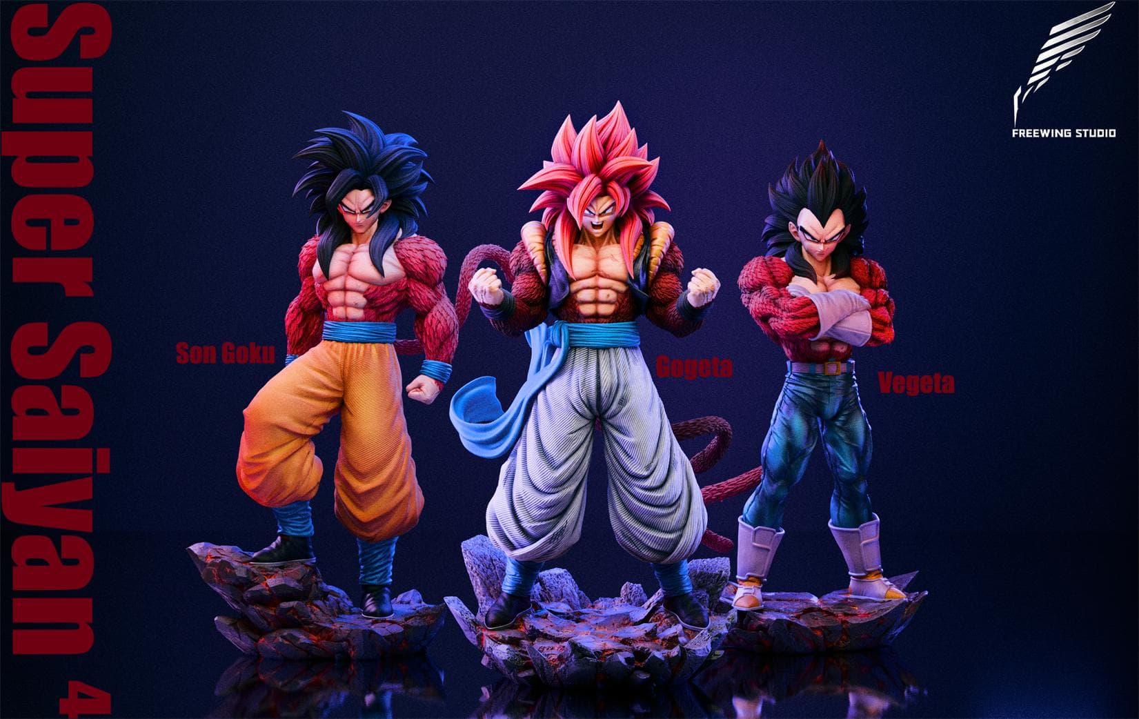 Dragon Ball Freewing Studio Gogeta 4