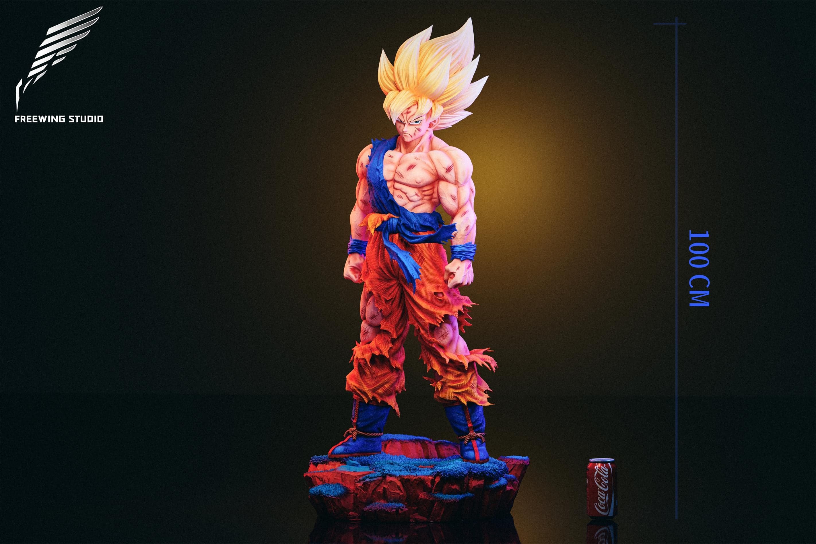 Dragon Ball Freewing Studio SS Goku 1