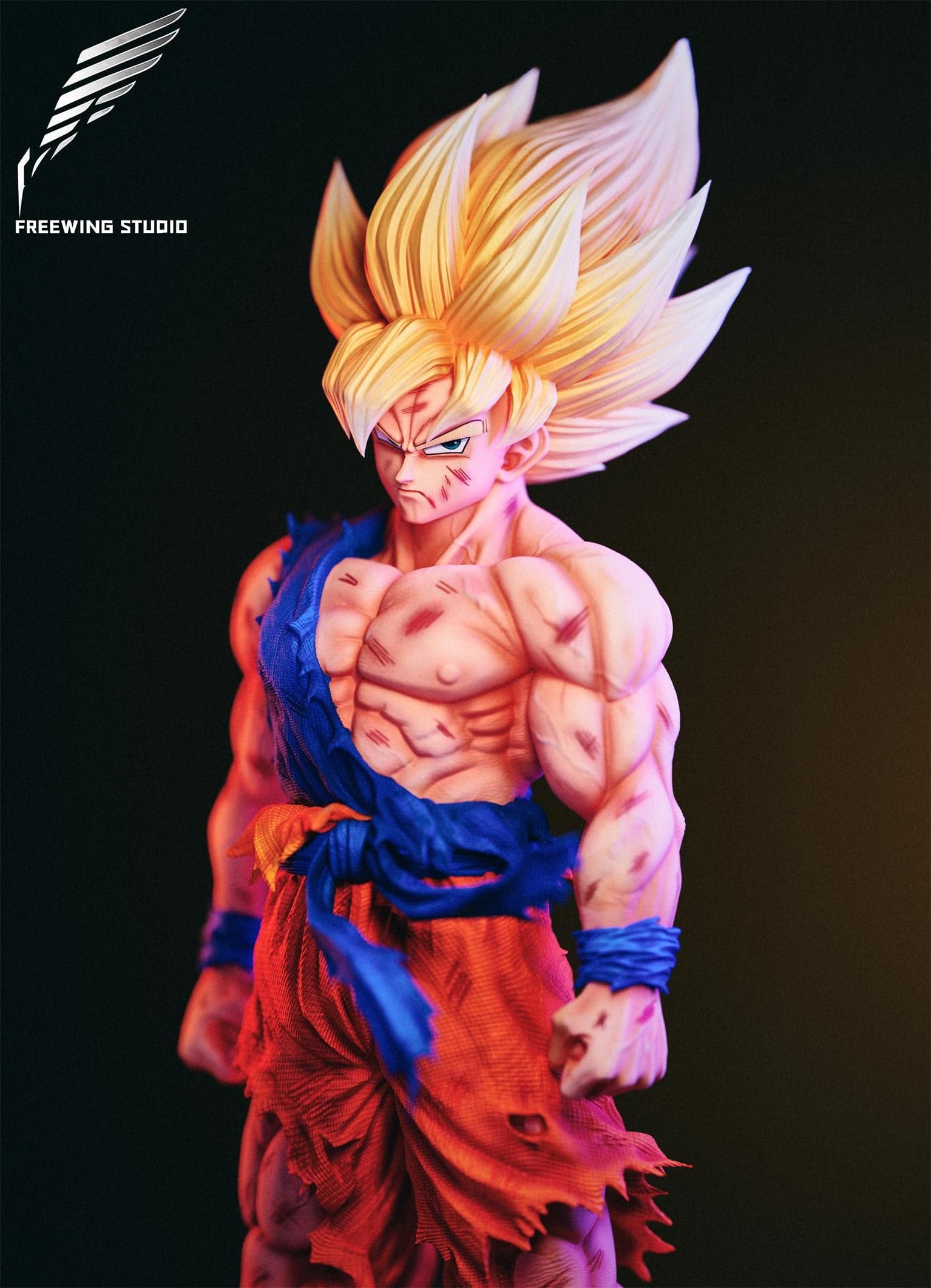 Dragon Ball Freewing Studio SS Goku 3